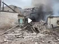 Репортаж с места ракетного удара ВСУ по собственным военнопленным