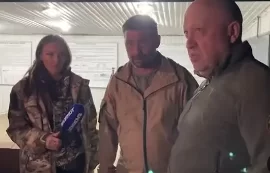 1 июня 2.30. Евгений Пригожин пригласил военкоров на ночные стрельбы.