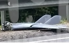 Упавшие в Калужской области, около трассы М3 "Украина", беспилотники 05.06.2023