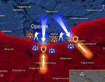 Наступление врага на Запорожском фронте: у Орехова массово пылает бронетехника врага