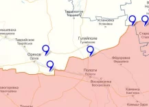 Запорожский фронт, сообщает НгП раZVедка 08.06.2023