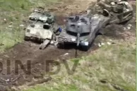 Кадры уничтоженных Леопарда и Бредли в хорошем качестве 09.06.2023