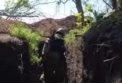 Противотанковые подразделения уничтожили колонну бронетехники ВСУ в районе Времевского выступа