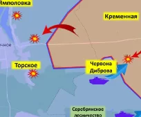 «Отважные» наступают и отбивают контратаку за контратакой ВСУ на Красно-Лиманском направлении