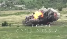 Мощные кадры: уничтожение целого подразделения ВСУ вместе с бронетехникой при попытке сбежать с линии фронта