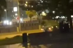 Техника подразделений Росгвардии в Москве.