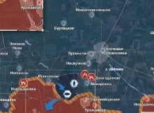 Времьевский выступ обстановка по состоянию на 17.00 28 июня 2023 года