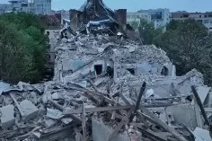 Сегодня ночью по Львову нанесён один из наиболее масштабных ударов с момента начала СВО 06.07.2023