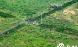 Попытка ВСУшников занять опорник в серой зоне на Донецком направлении.