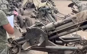 Кадры приема вооружения и военной техники от подразделений группы «Вагнер»