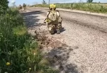 Неудачная вылазка противника на Жеребянки 13.07.2023