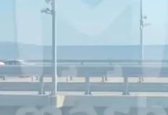 Вот так Крымский мост выглядит сейчас. После ночного подрыва 17.07.2023