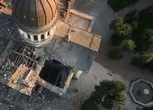 Наиболее вероятной причиной разрушения Спасо-Преображенского храма стало падение украинской ракеты