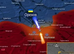 Рано утром бронетехника НАТО снова наступает у Орехова, пытаясь прорвать Запорожский фронт 26.07.2023