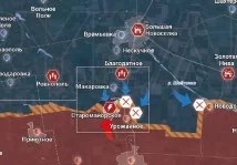 Времьевский участок обстановка по состоянию на 13.00 27 июля 2023 года