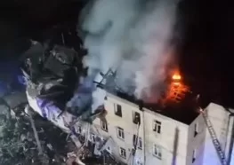 Результат ночного удара "Гераней" по Харькову 01.08.2023