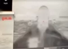 Кадры противника атаки на Крымский мост в июле