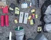 ЦОС ФСБ опубликовал кадры задержания гражданина Украины, который передавал взрывные устройства для ВСУ.