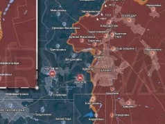 Соледарское направление: продвижение ВСУ под Клещеевкой обстановка по состоянию на 17.00 8 сентября 2023 года