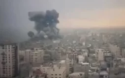 Израиль продолжает наносить удары по сектору Газа