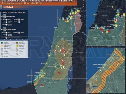 Обострение в зоне израильско-палестинского конфликта что известно к исходу 20 октября 2023 года