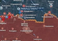 Времьевский участок: продвижение ВС РФ по посадкам обстановка по состоянию на 14.00 25 октября 2023 года