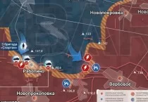 Ореховский участок: кладбище техники западнее Работино обстановка к исходу 28 октября 2023 года