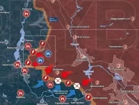 Лиманское направление: задача — ликвидировать плацдарм ВСУ обстановка по состоянию на 15.00 8 декабря 2023 года