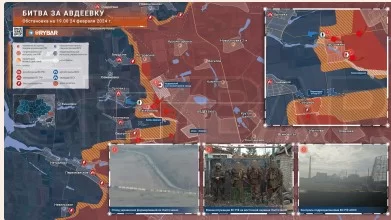 Битва за Авдеевку: взятие Ласточкино и зачистка Северного обстановка