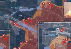 Наступление к западу от Донецка: продвижение в Красногоровке обстановка к исходу 7 марта 2024 года