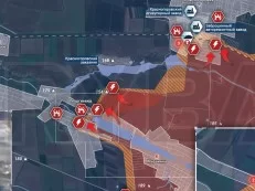 Наступление к западу от Донецка: успехи российской армии к северу от Георгиевки обстановка по состоянию на 21:00 13 марта 2024 года