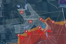 Авдеевское направление: продвижение ВС РФ под Новокалиново обстановка по состоянию на 8.00 12 апреля