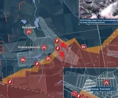 Авдеевское направление: бои в центре Очеретино обстановка по состоянию на 13:00 22 апреля 2024 года