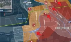 Авдеевское направление: битва за Новокалиново обстановка по состоянию на 21:00 26 апреля