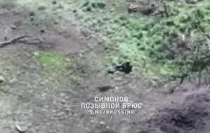 И один в поле воин. Эпичные кадры боя штурмовика 2-й Таманской дивизии