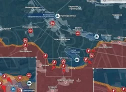 Запорожское направление: освобождение российскими войсками Загорного обстановка по состоянию на 19:00 16 июня