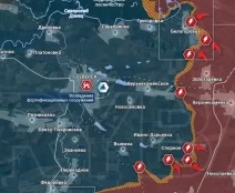 Северское направление: продвижение российских войск в Раздоловке и её окрестностях обстановка по состоянию на 19:00 24 июня