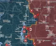 Лиманское направление: бои на Торском выступе обстановка по состоянию на 13:00 27 июня