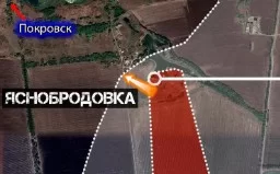«Отважные» прорываются к Яснобродовке, наступая к Покровску от Авдеевки