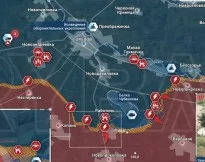 Запорожское направление: встречные бои на всей протяженности фронта