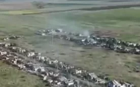 Кадры освобождения десантом Раздоловки под Соледаром