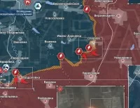 Северское направление: бои на территории Спорного обстановка к исходу дня 2 июля