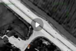 Уникальные кадры ночной охоты на батарею HIMARS