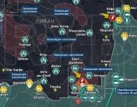 Ливано-израильская граница: начало наземной операции АОИ обстановка по состоянию на 16:00 2 октября 2024 года