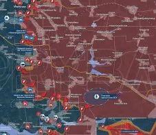 Покровско-Кураховское направление: взятие Цукурино и продвижение западнее Острого обстановка по состоянию на 16:00 6 октября 2024 года