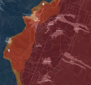 Купянско-Сватовское направление: освобождение Новомлынска и бои за Двуречную обстановка к исходу дня 31 января 2025 года