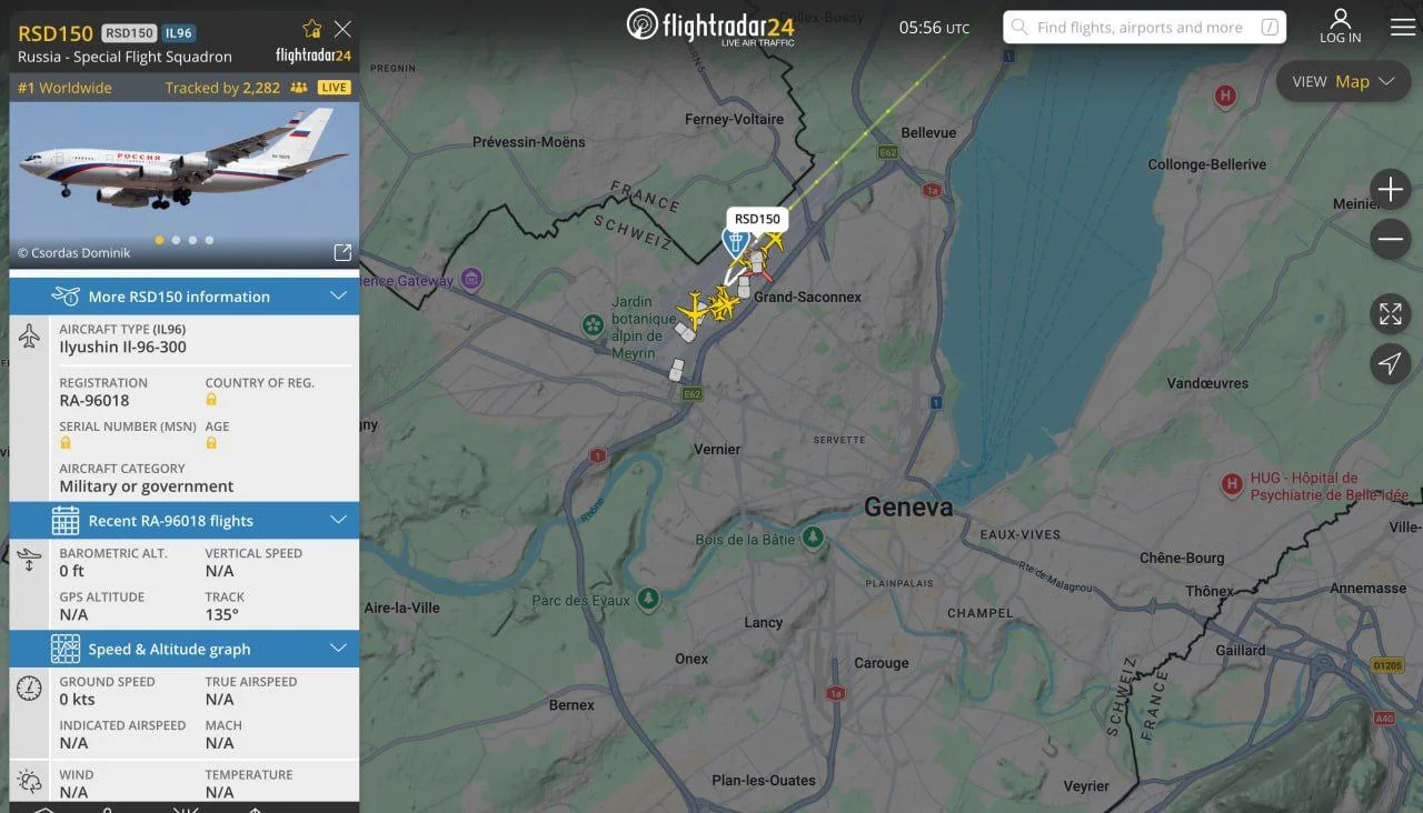 Юрий Подоляка. Лектор Мединский уже в Женеве...